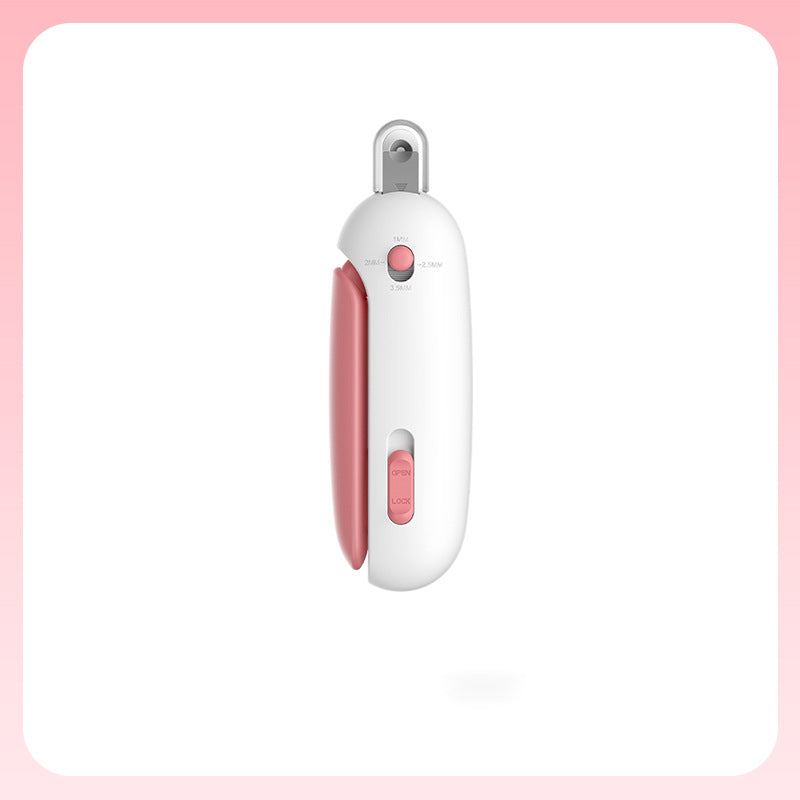 Cat Nail Clippers With Safety Guard Handle - Elorapets Elorapets Chinese Version Packaging / Pink j4e0kn-zs 0 Cat Nail Clippers With Safety Guard Handle