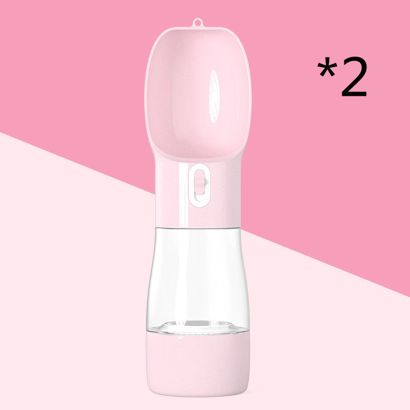 Traveling Out Portable Dog Water Dispenser - Elorapets Elorapets 2pc Pink j4e0kn-zs 0 Traveling Out Portable Dog Water Dispenser