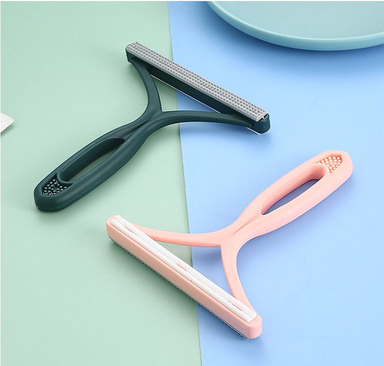 Double-Sided Fabric Shaver – Manual Lint & Hair Remover Tool - Elorapets Elorapets Pink / 1PC j4e0kn-zs 0 Double-Sided Fabric Shaver – Manual Lint & Hair Remover Tool