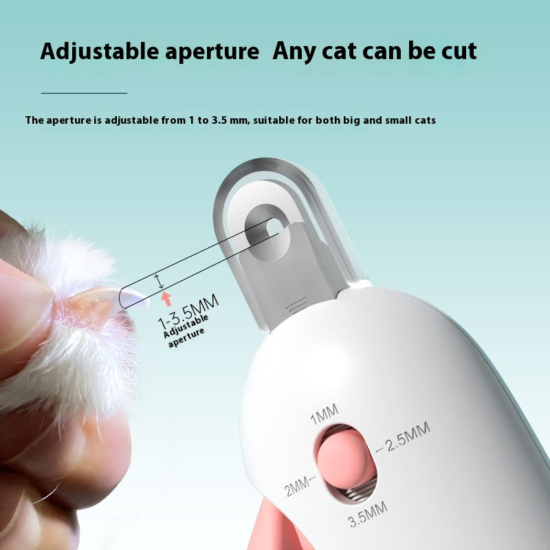 Cat Nail Clippers With Safety Guard Handle - Elorapets Elorapets Chinese Version Packaging / Blue j4e0kn-zs 0 Cat Nail Clippers With Safety Guard Handle