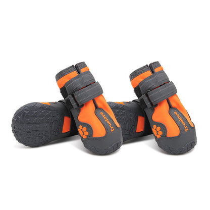 Big Dog Shoes Non-slip Wear Dog Shoes Pet Shoes - Elorapets Elorapets Orange / 8 Number j4e0kn-zs 0 Big Dog Shoes Non-slip Wear Dog Shoes Pet Shoes