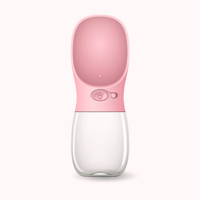 Pet Water Cup Outdoor Portable Water Bottle - Elorapets Elorapets Pink With filter / 350ML j4e0kn-zs 0 Pet Water Cup Outdoor Portable Water Bottle