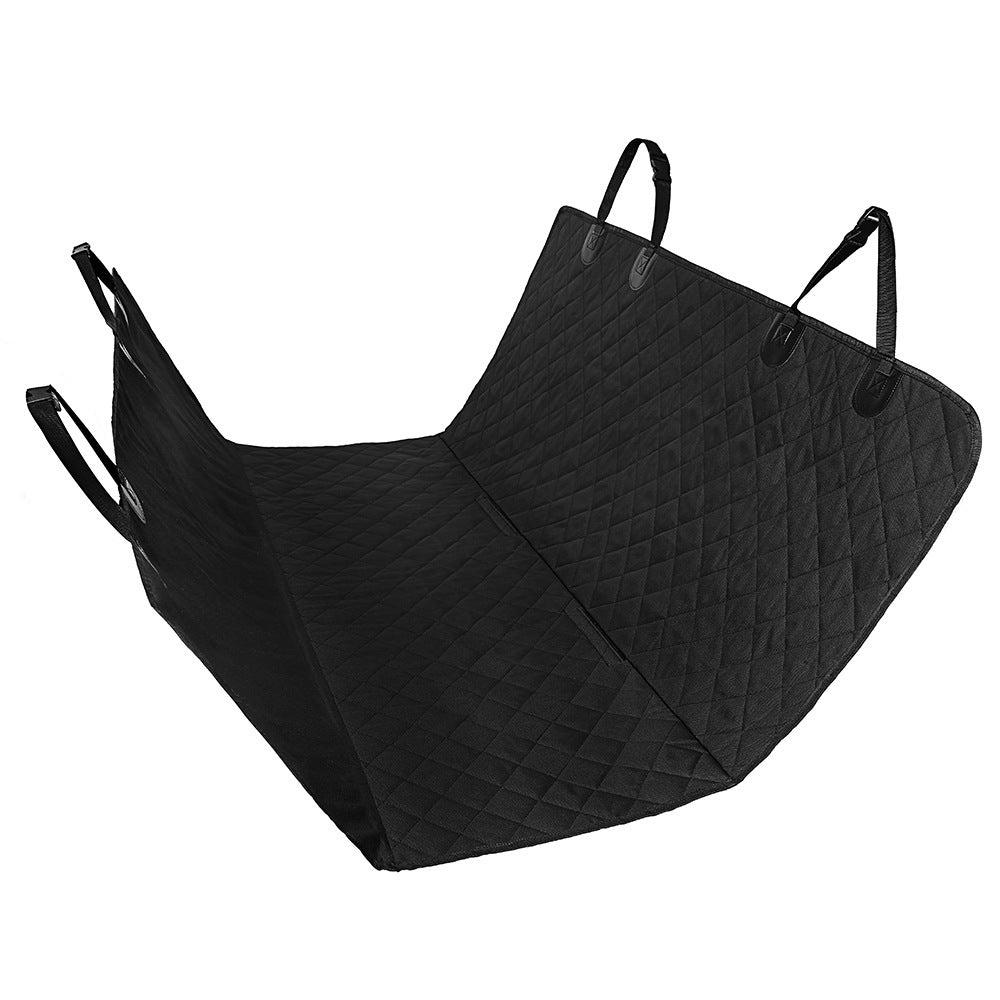 Dog Car Seat Cover Hammock with Mesh Window – Rear Seat Protector - Elorapets Elorapets B black j4e0kn-zs 0 Dog Car Seat Cover Hammock with Mesh Window – Rear Seat Protector