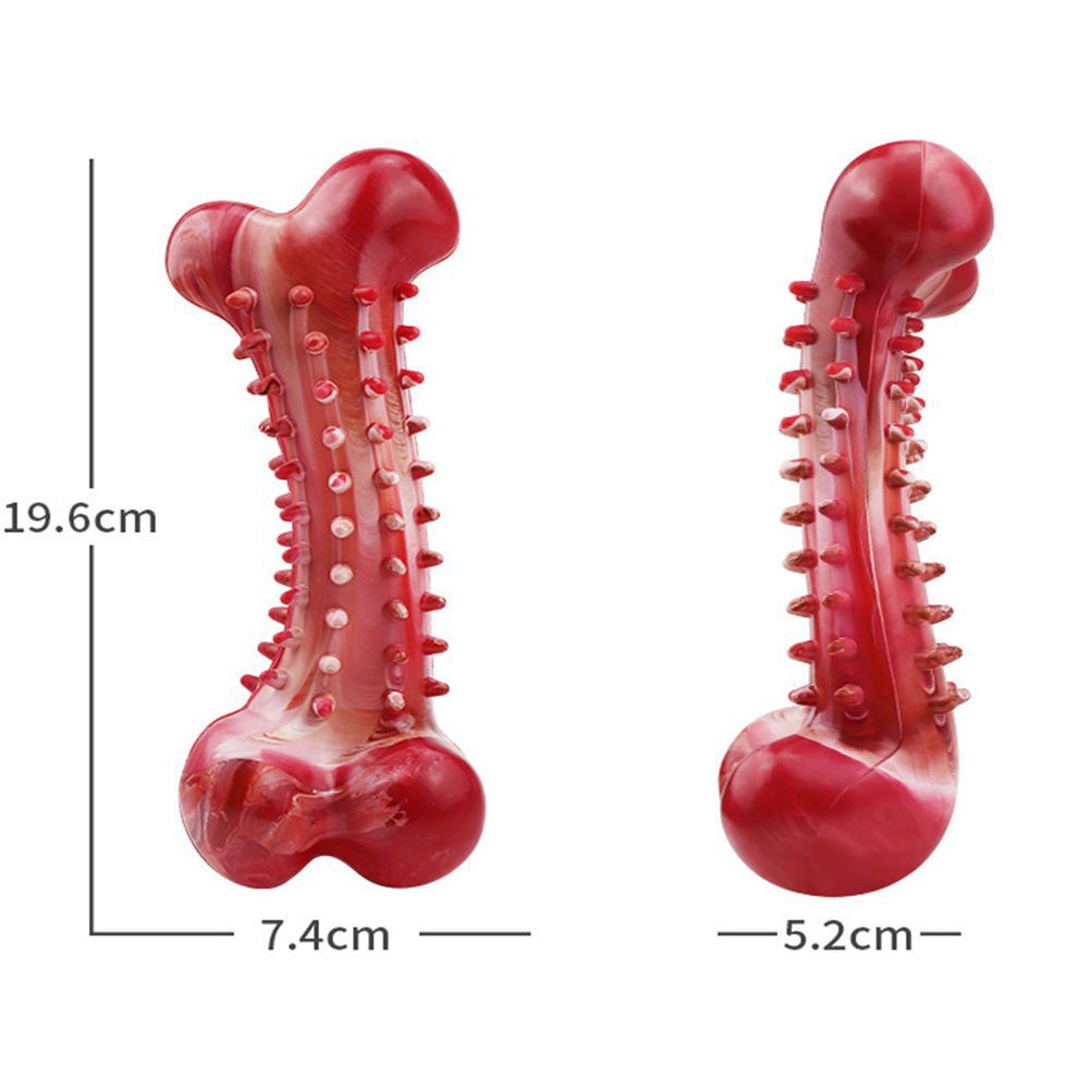 Durable Natural Rubber Chew Toy for Aggressive Dogs - Elorapets Elorapets Red j4e0kn-zs 4 Durable Natural Rubber Chew Toy for Aggressive Dogs