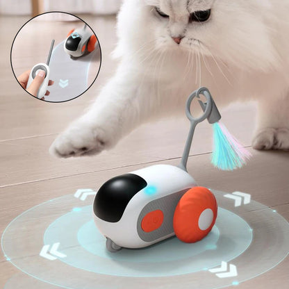 Remote Control Cat Toy Car – USB Rechargeable Chaser - Elorapets Elorapets Blue Running Car / USB j4e0kn-zs 0 Remote Control Cat Toy Car – USB Rechargeable Chaser