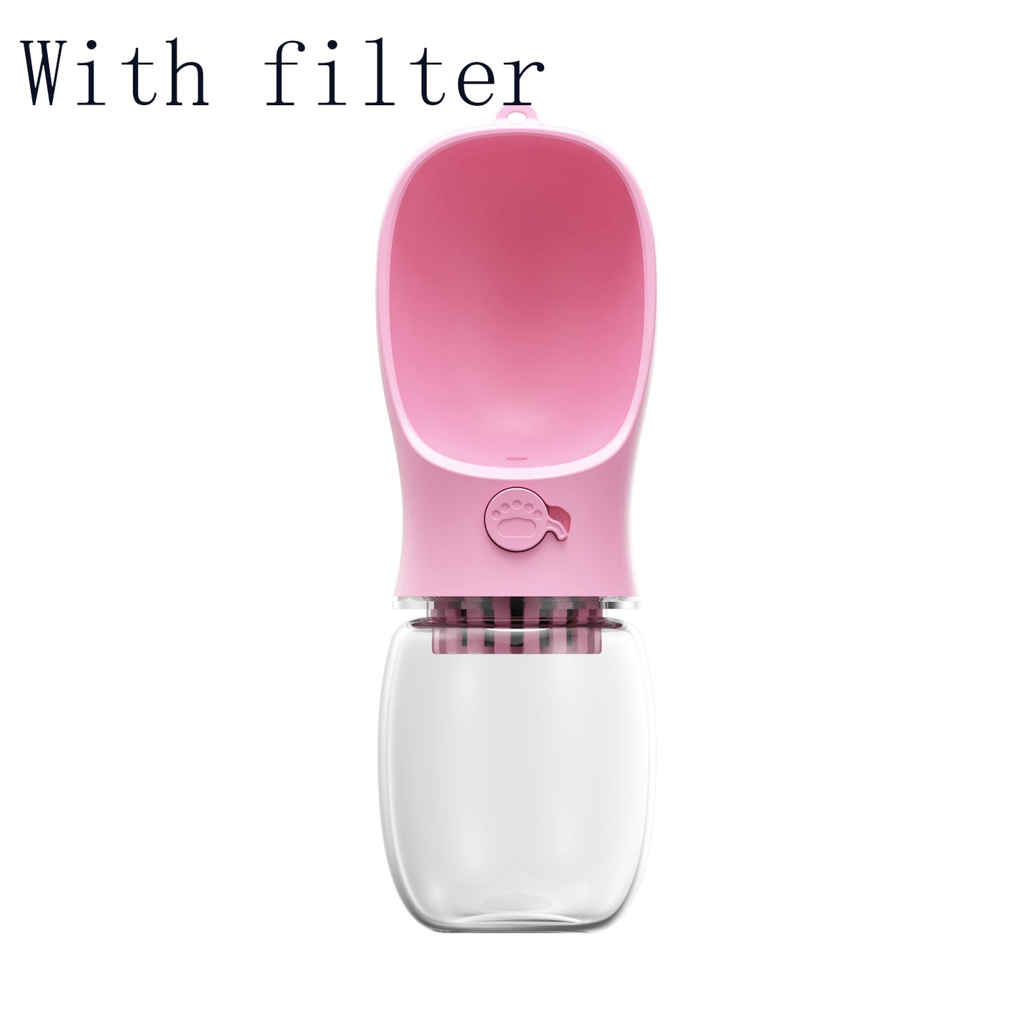 Pet Water Cup Outdoor Portable Water Bottle - Elorapets Elorapets Pink With filter / 350ML j4e0kn-zs 0 Pet Water Cup Outdoor Portable Water Bottle