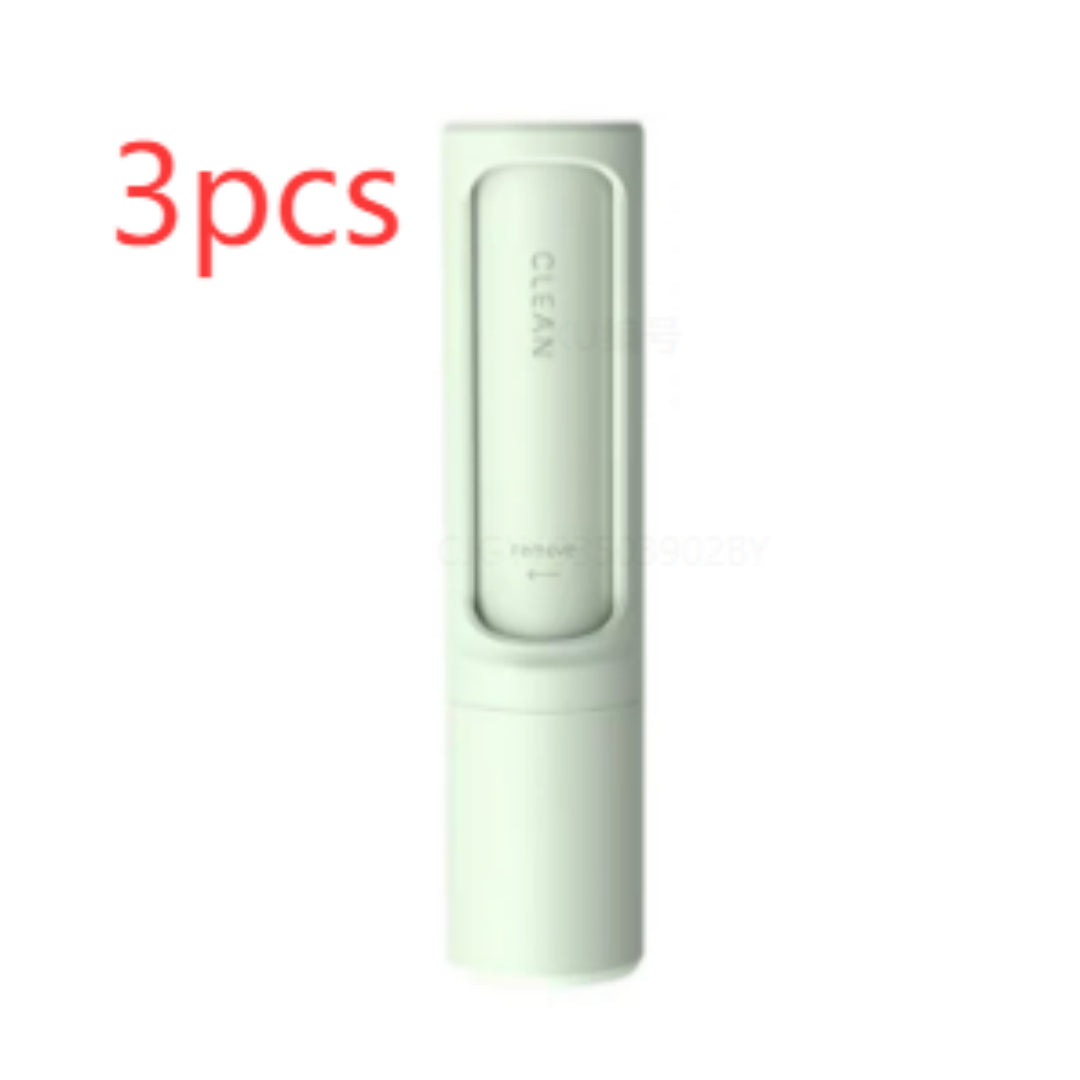 2-in-1 Reusable Pet Hair Remover Brush – Self-Cleaning Lint Roller - Elorapets Elorapets Green3pcs j4e0kn-zs 0 2-in-1 Reusable Pet Hair Remover Brush – Self-Cleaning Lint Roller
