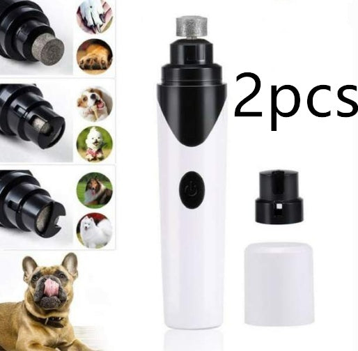 Electric Pet Nail Clippers – Dog & Cat Grooming Trimmer - Elorapets Elorapets 2 pcs j4e0kn-zs 0 Electric Pet Nail Clippers – Dog & Cat Grooming Trimmer