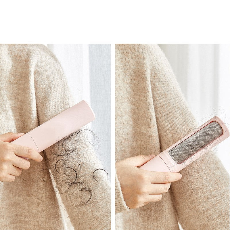 2-in-1 Reusable Pet Hair Remover Brush – Self-Cleaning Lint Roller - Elorapets Elorapets White j4e0kn-zs 0 2-in-1 Reusable Pet Hair Remover Brush – Self-Cleaning Lint Roller