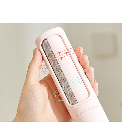 2-in-1 Reusable Pet Hair Remover Brush – Self-Cleaning Lint Roller - Elorapets Elorapets White j4e0kn-zs 0 2-in-1 Reusable Pet Hair Remover Brush – Self-Cleaning Lint Roller