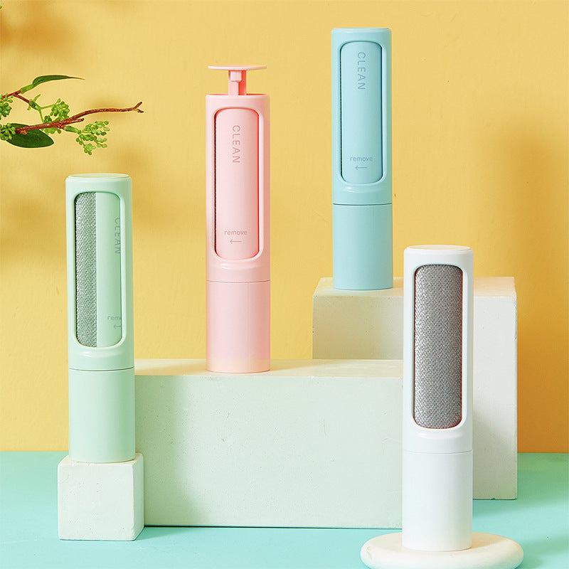 2-in-1 Reusable Pet Hair Remover Brush – Self-Cleaning Lint Roller - Elorapets Elorapets White j4e0kn-zs 0 2-in-1 Reusable Pet Hair Remover Brush – Self-Cleaning Lint Roller