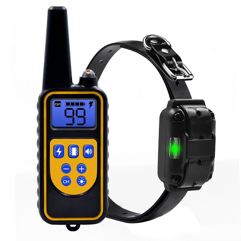 Remote Control Dog Training Device Dog Collar - Elorapets Elorapets US / Black j4e0kn-zs 0 Remote Control Dog Training Device Dog Collar