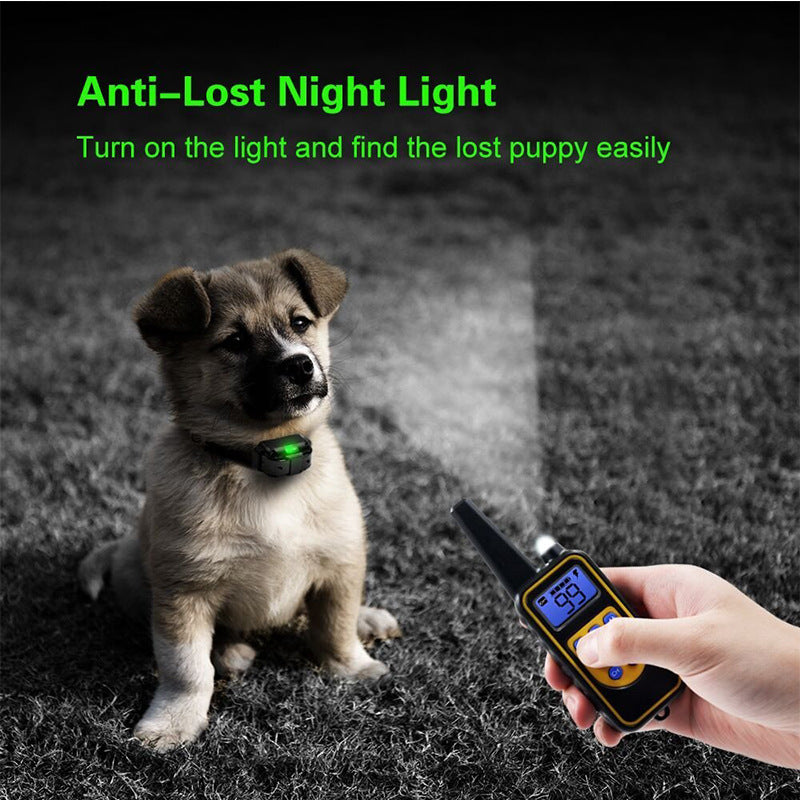 Remote Control Dog Training Device Dog Collar - Elorapets Elorapets US / Black j4e0kn-zs 0 Remote Control Dog Training Device Dog Collar