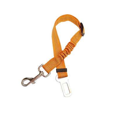 Adjustable Reflective Dog Car Seat Belt – Safety Harness Lead - Elorapets Elorapets Orange j4e0kn-zs 0 Adjustable Reflective Dog Car Seat Belt – Safety Harness Lead