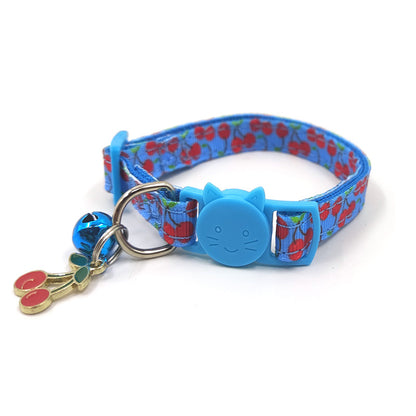 Pet Print Bell Cat Collar Cat Strap - Elorapets Elorapets Cherry j4e0kn-zs 0 Pet Print Bell Cat Collar Cat Strap