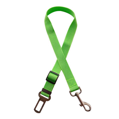Adjustable Pet Car Seat Belt – Dog & Cat Safety Harness Clip - Elorapets Elorapets Green j4e0kn-zs 0 Adjustable Pet Car Seat Belt – Dog & Cat Safety Harness Clip