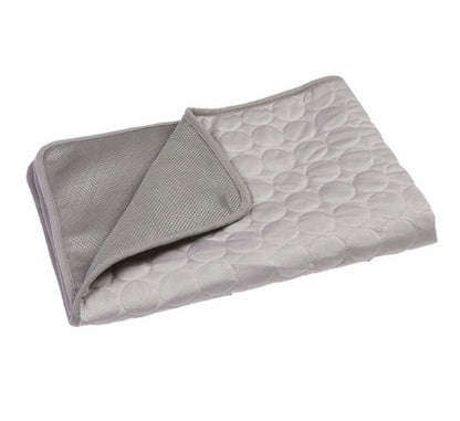 Summer Cooling Pet Sleeping Ice Silk Mat - Elorapets Elorapets Gray / 40x30cm j4e0kn-zs 0 Summer Cooling Pet Sleeping Ice Silk Mat