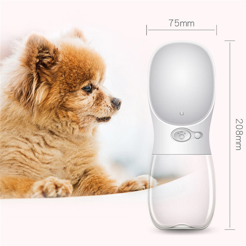Pet Water Cup Outdoor Portable Water Bottle - Elorapets Elorapets Pink With filter / 350ML j4e0kn-zs 0 Pet Water Cup Outdoor Portable Water Bottle