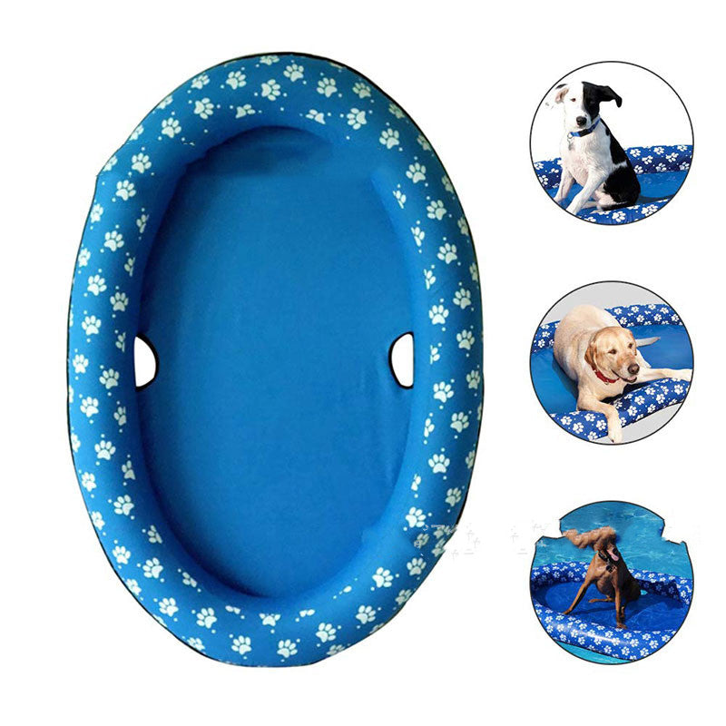 Inflatable Dog Swimming Pool – Floating Pet Pool Bed - Elorapets Elorapets Orange model j4e0kn-zs 0 Inflatable Dog Swimming Pool – Floating Pet Pool Bed
