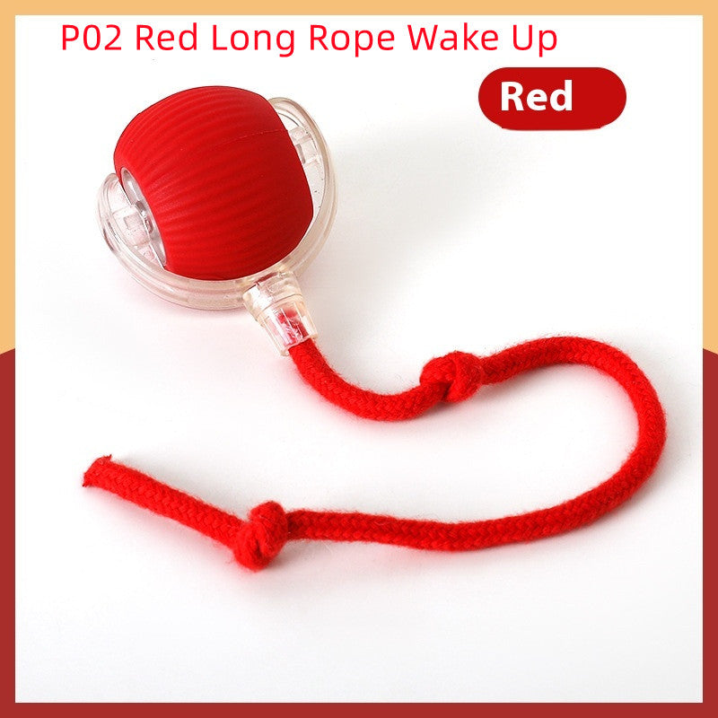 Interactive Cat Toy Ball Super Drive Cat Rolling Ball - Elorapets Elorapets P02 Red Long Rope Wake Up j4e0kn-zs 0 Interactive Cat Toy Ball Super Drive Cat Rolling Ball