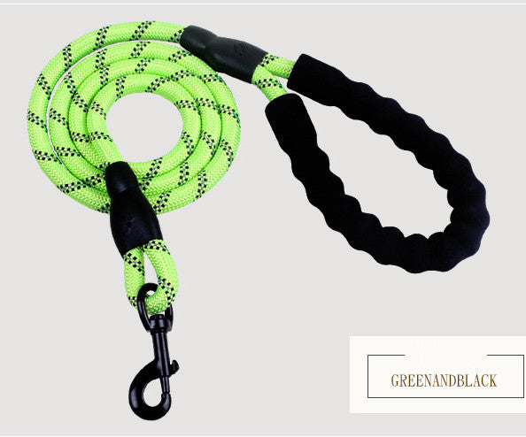 Reflective Nylon Dog Leash – Training & Walking Lead for All Sizes - Elorapets Elorapets Green j4e0kn-zs 0 Reflective Nylon Dog Leash – Training & Walking Lead for All Sizes