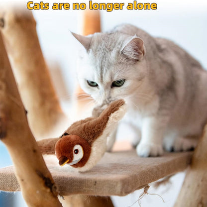 Interactive Flapping Bird Cat Toy – Boredom Relief - Elorapets Elorapets Sparrow j4e0kn-zs 4 Interactive Flapping Bird Cat Toy – Boredom Relief
