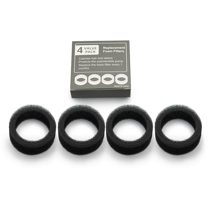 Stainless Steel Pet Water Dispenser Filter – Non-Woven Replacement Element - Elorapets Elorapets Ring Filter Cotton 4 Pack j4e0kn-zs 0 Stainless Steel Pet Water Dispenser Filter – Non-Woven Replacement Element