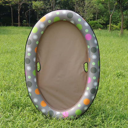 Inflatable Dog Swimming Pool – Floating Pet Pool Bed - Elorapets Elorapets Brown polka dots j4e0kn-zs 0 Inflatable Dog Swimming Pool – Floating Pet Pool Bed