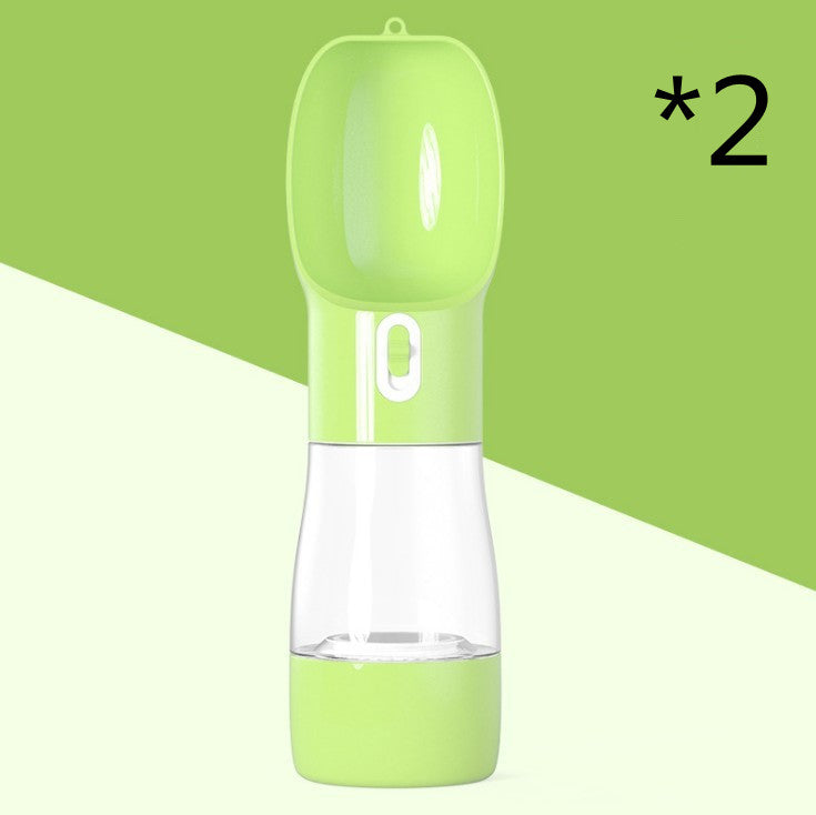 Traveling Out Portable Dog Water Dispenser - Elorapets Elorapets 2pc Green j4e0kn-zs 0 Traveling Out Portable Dog Water Dispenser