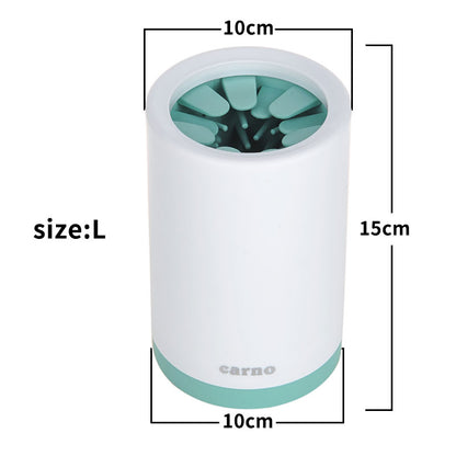 Portable Pet Paw Cleaner Cup Soft Silicone Comb - Elorapets Elorapets Green / L j4e0kn-zs 0 Portable Pet Paw Cleaner Cup Soft Silicone Comb