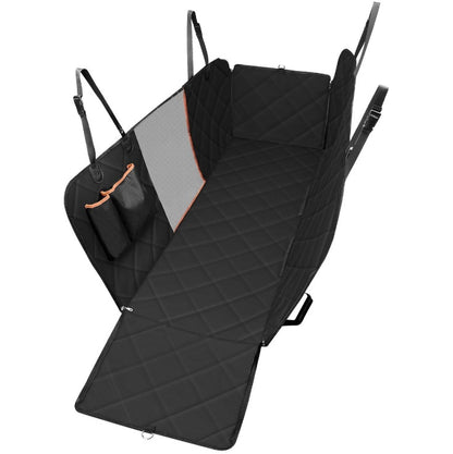Dog Car Seat Cover Hammock with Mesh Window – Rear Seat Protector - Elorapets Elorapets Black j4e0kn-zs 0 Dog Car Seat Cover Hammock with Mesh Window – Rear Seat Protector