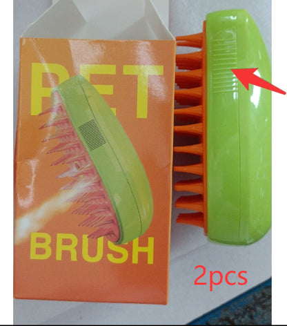 3-in-1 Electric Steam Pet Brush – Cat & Dog Grooming Comb - Elorapets Elorapets Unified / Green2pcs j4e0kn-zs 0 3-in-1 Electric Steam Pet Brush – Cat & Dog Grooming Comb