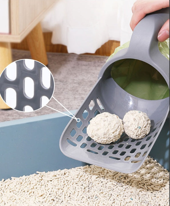 Large Capacity Cat Litter Box – Portable & Washable - Elorapets Elorapets Cat Litter Scoop Including Bag / Conventional j4e0kn-zs 0 Large Capacity Cat Litter Box – Portable & Washable