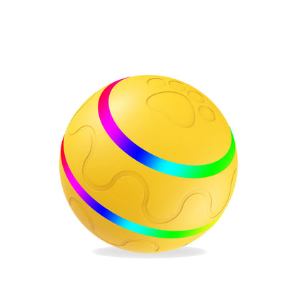 Smart Self-Rotating Cat Ball – USB Interactive Toy - Elorapets Elorapets Yellow / Self hi version j4e0kn-zs 0 Smart Self-Rotating Cat Ball – USB Interactive Toy
