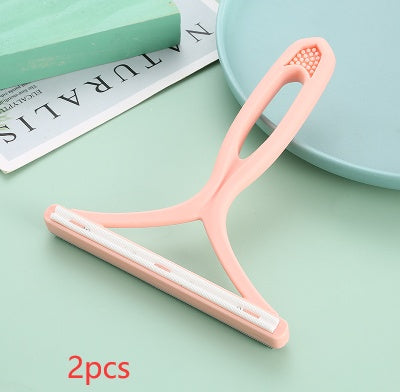 Double-Sided Fabric Shaver – Manual Lint & Hair Remover Tool - Elorapets Elorapets Pink / 2PCS j4e0kn-zs 0 Double-Sided Fabric Shaver – Manual Lint & Hair Remover Tool