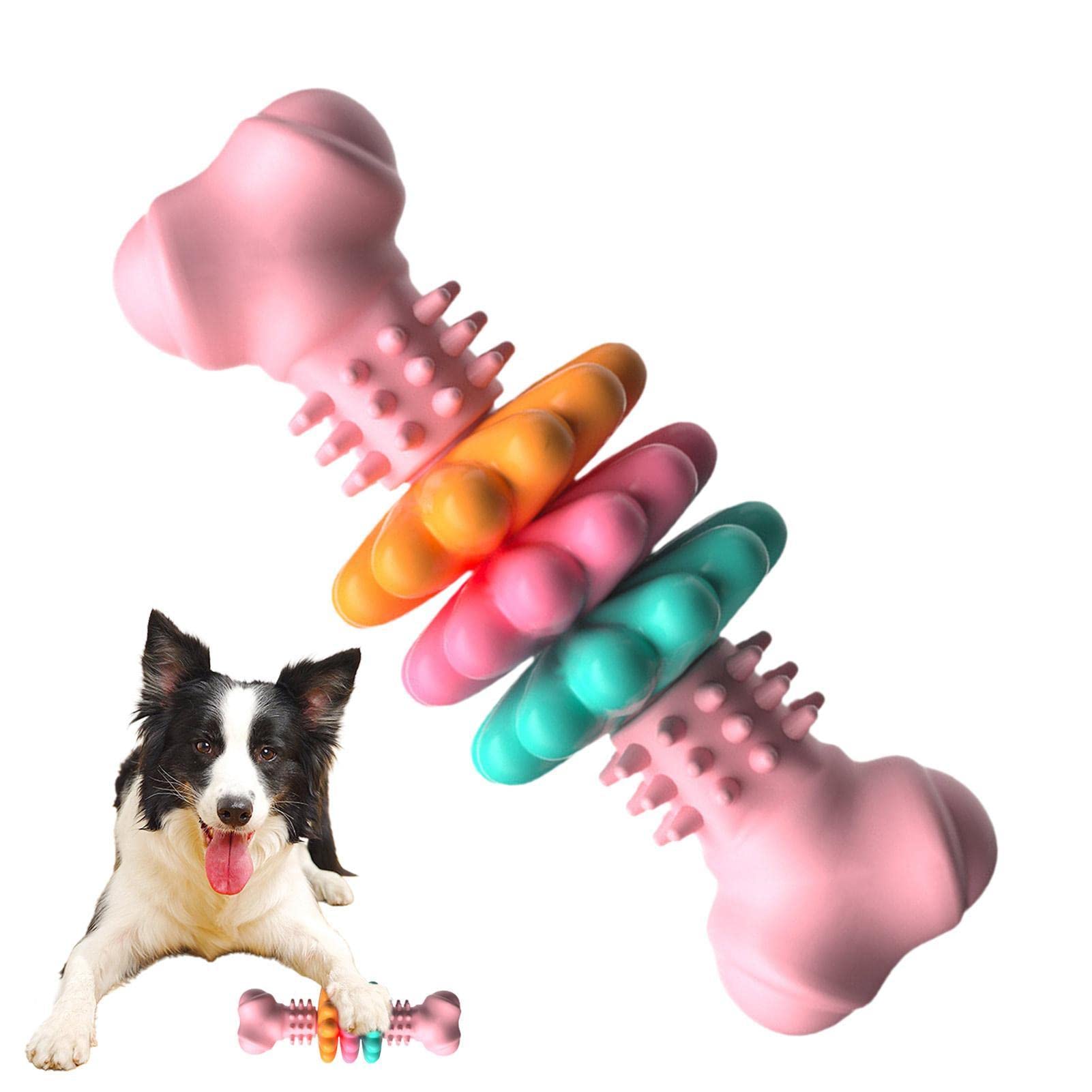 Indestructible TPR Dog Chew Bone – Teeth Cleaning Toy - Elorapets Elorapets Blue j4e0kn-zs 0 Indestructible TPR Dog Chew Bone – Teeth Cleaning Toy