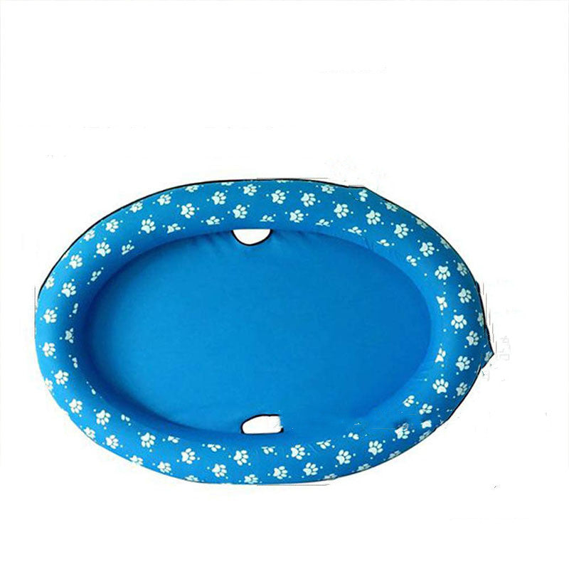 Inflatable Dog Swimming Pool – Floating Pet Pool Bed - Elorapets Elorapets Blue j4e0kn-zs 0 Inflatable Dog Swimming Pool – Floating Pet Pool Bed