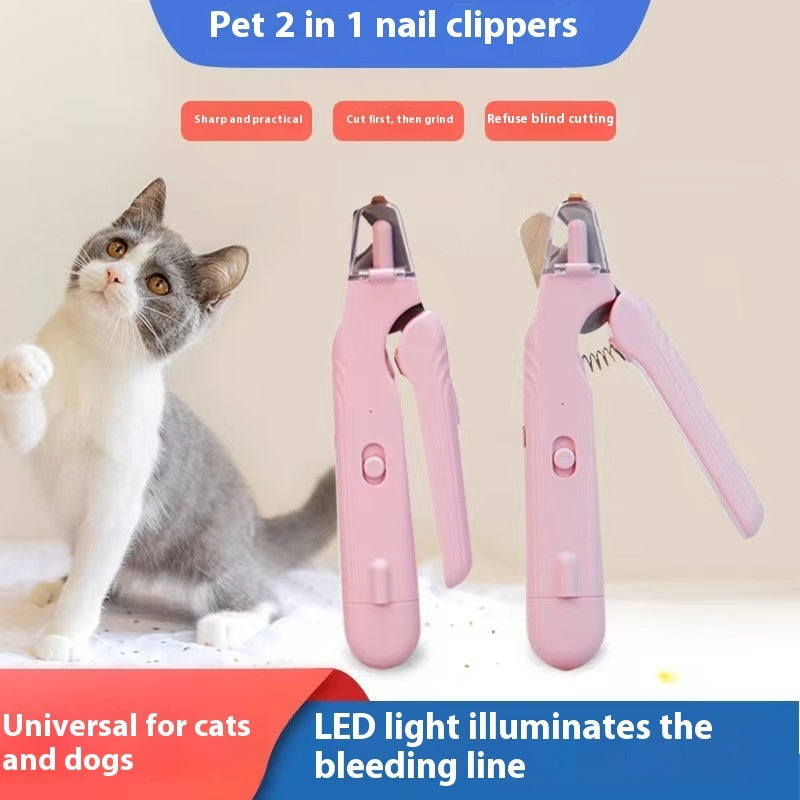 2-in-1 LED Pet Nail Clippers – Dog & Cat Paw Trimmer - Elorapets Elorapets Green j4e0kn-zs 0 2-in-1 LED Pet Nail Clippers – Dog & Cat Paw Trimmer