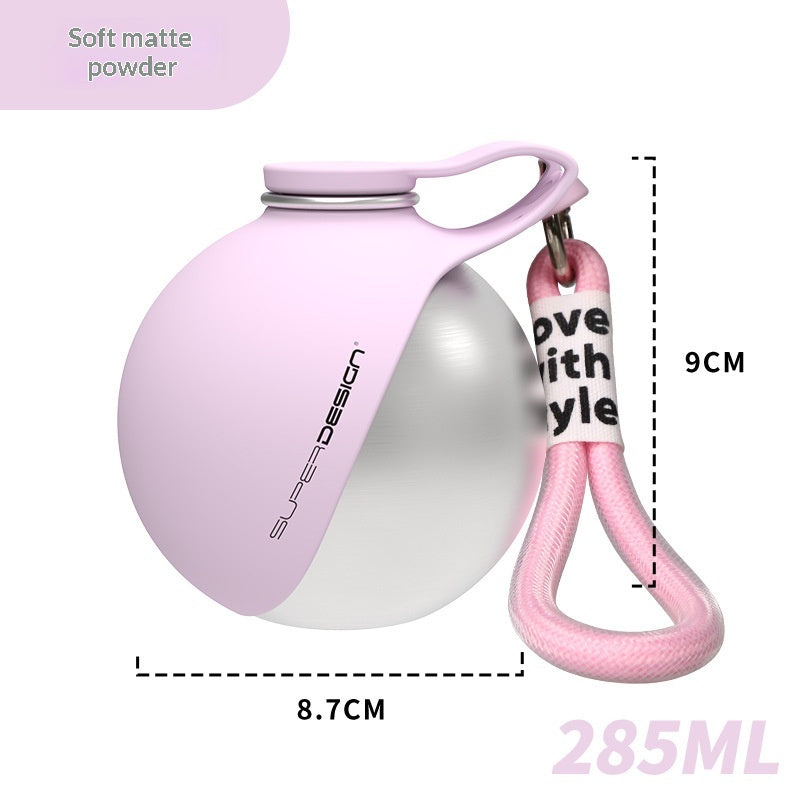Portable Stainless Steel Dog Water Bottle – Travel Drinking Cup - Elorapets Elorapets Pink / Unprinted j4e0kn-zs 0 Portable Stainless Steel Dog Water Bottle – Travel Drinking Cup