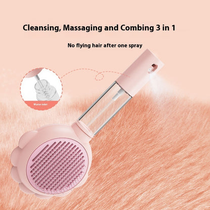 Self-Cleaning Pet Grooming Brush with Built-In Spray - Elorapets Elorapets Spray Green j4e0kn-zs 0 Self-Cleaning Pet Grooming Brush with Built-In Spray