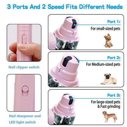 2-in-1 LED Pet Nail Clippers – Dog & Cat Paw Trimmer - Elorapets Elorapets Green j4e0kn-zs 0 2-in-1 LED Pet Nail Clippers – Dog & Cat Paw Trimmer