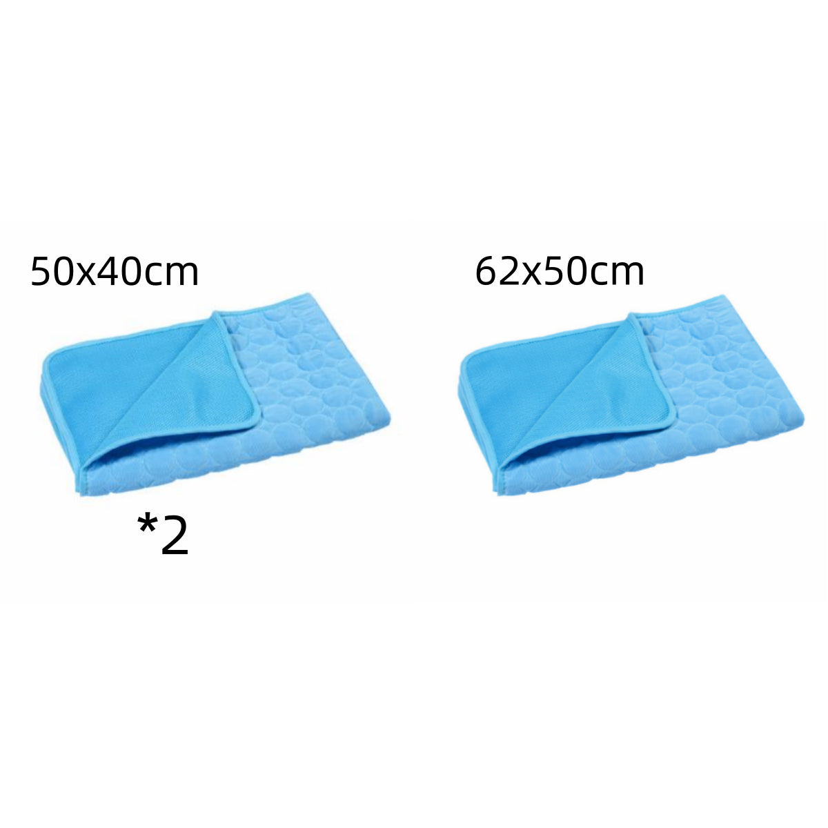 Summer Cooling Pet Sleeping Ice Silk Mat - Elorapets Elorapets Dark Blue / Set10 j4e0kn-zs 0 Summer Cooling Pet Sleeping Ice Silk Mat