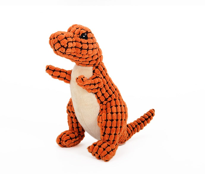 Plush Dinosaur Dog Toy – Squeaky Chew Toy - Elorapets Elorapets Set / 25cm j4e0kn-zs 0 Plush Dinosaur Dog Toy – Squeaky Chew Toy