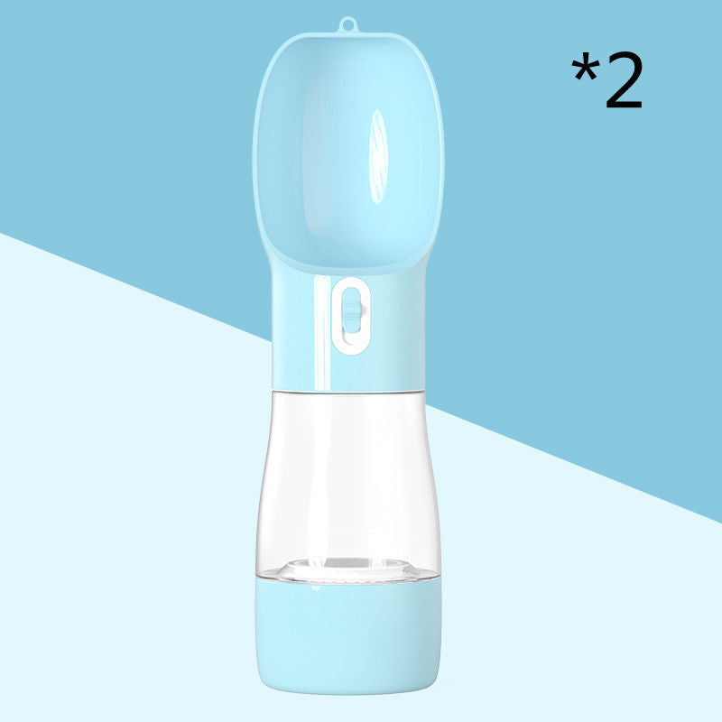 Traveling Out Portable Dog Water Dispenser - Elorapets Elorapets 2pc Blue j4e0kn-zs 0 Traveling Out Portable Dog Water Dispenser