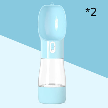 Traveling Out Portable Dog Water Dispenser - Elorapets Elorapets 2pc Blue j4e0kn-zs 0 Traveling Out Portable Dog Water Dispenser