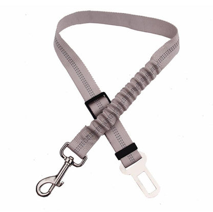 Adjustable Reflective Dog Car Seat Belt – Safety Harness Lead - Elorapets Elorapets Beige j4e0kn-zs 0 Adjustable Reflective Dog Car Seat Belt – Safety Harness Lead