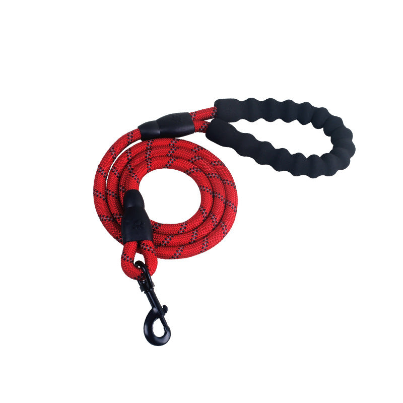 Reflective Nylon Dog Leash – Training & Walking Lead for All Sizes - Elorapets Elorapets Pink j4e0kn-zs 0 Reflective Nylon Dog Leash – Training & Walking Lead for All Sizes