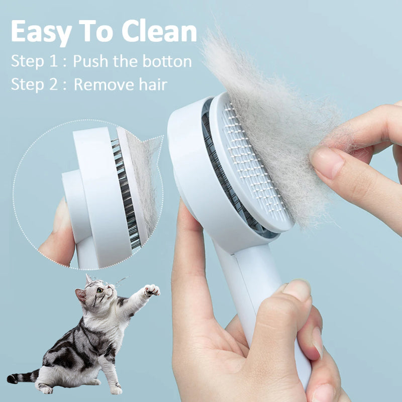 Self-Cleaning Pet Needle Comb – Dog & Cat Grooming Brush - Elorapets Elorapets MINI Bag Packaging / No 9 Comb Blue j4e0kn-zs 0 Self-Cleaning Pet Needle Comb – Dog & Cat Grooming Brush