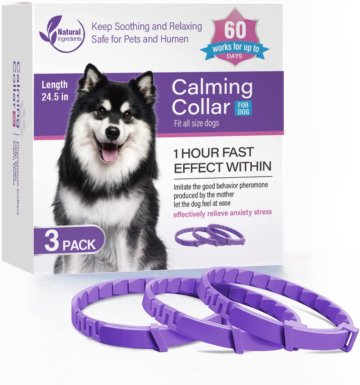Pet Soothing Calming Collar Cat - Elorapets Elorapets 3pack dogs j4e0kn-zs 0 Pet Soothing Calming Collar Cat