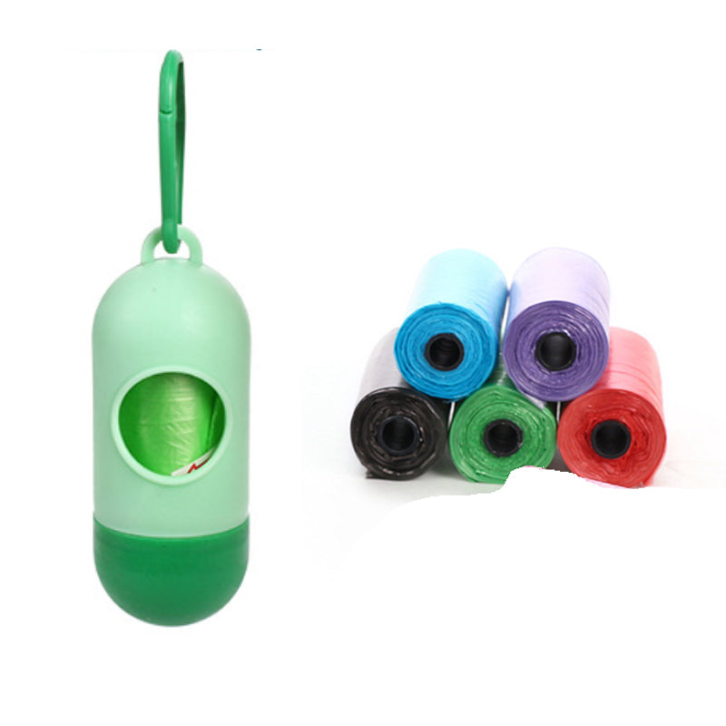 Pet Trash Bag Dog Poop Bags For Waste Refuse Cleanup - Elorapets Elorapets Light green 5pcs bag j4e0kn-zs 0 Pet Trash Bag Dog Poop Bags For Waste Refuse Cleanup